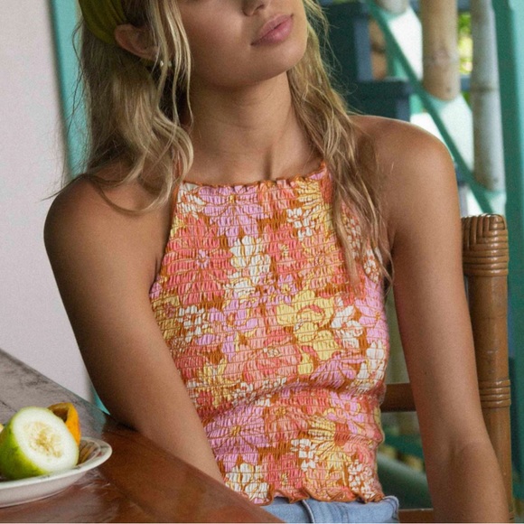 Billabong Tops - BILLABONG ☀️ Feels Like Summer Halter Top